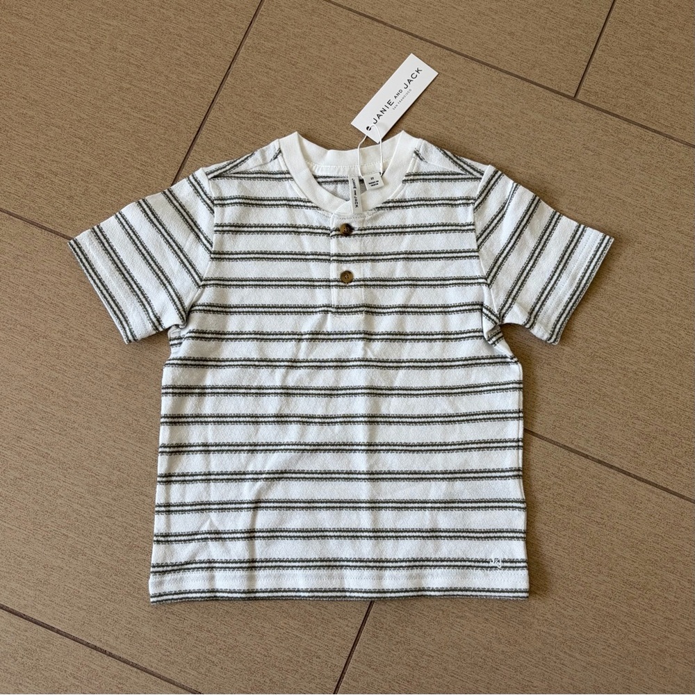 Janie and Jack Striped Tee